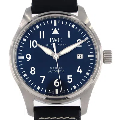 Pre-owned Iwc Schaffhausen Iwc Pilot Watch Stainless Steel Wristwatch () In Multi