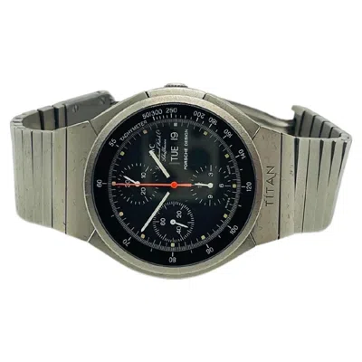 Pre-owned Iwc Schaffhausen Iwc Porsche Design Certified Iw3700 In Multi