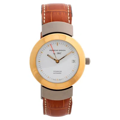 Pre-owned Iwc Schaffhausen Iwc Porsche Design Ref 3520, 35mm Titanium/gold Case. Automatic Mvmt, C1990 In Multiple