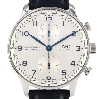 Pre-owned Iwc Schaffhausen Iwc Stainless Steel Wristwatch () In Multi