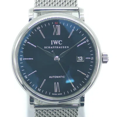 Pre-owned Iwc Schaffhausen Iwc Stainless Steel Wristwatch () In Multi