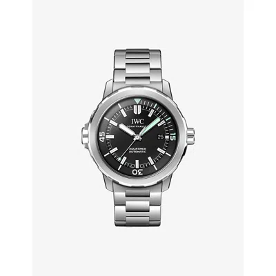 Iwc Schaffhausen Mens Aquatimer Stainless-steel Automatic Watch 42mm In Silver