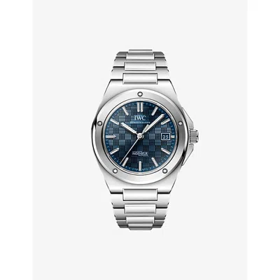 Iwc Schaffhausen Mens Ingenieur Stainless-steel Automatic Watch 40mm In Silver