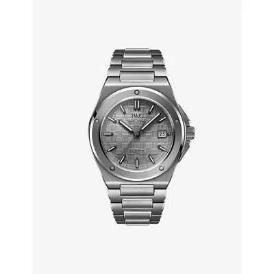 Iwc Schaffhausen Mens Ingenieur Titanium Automatic Watch 40mm In Silver