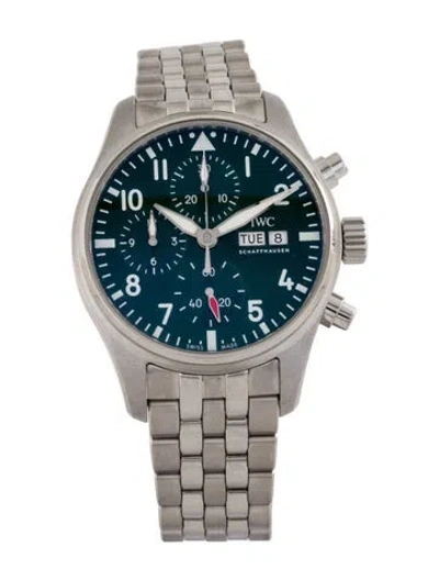 Pre-owned Iwc Schaffhausen Pilot's Watch, 41mm In Multi