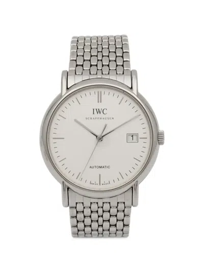 Pre-owned Iwc Schaffhausen Portofino 38mm Watch In White