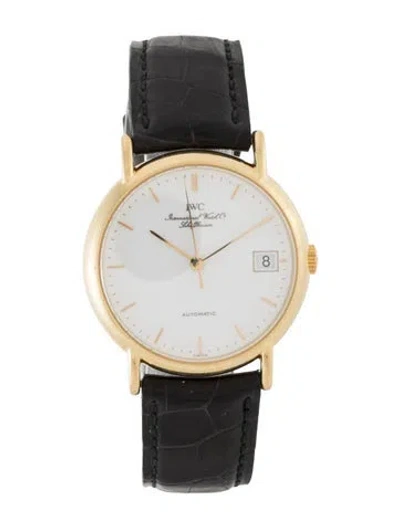 Pre-owned Iwc Schaffhausen Portofino Automatic Watch In Multi