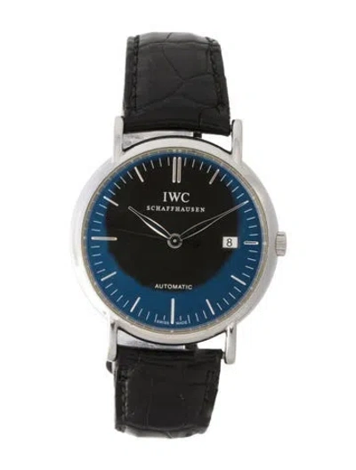 Pre-owned Iwc Schaffhausen Portofino Watch In Multi