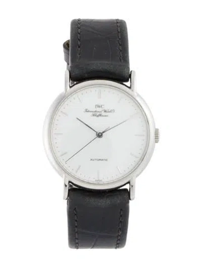 Pre-owned Iwc Schaffhausen Portofino Watch In Multi