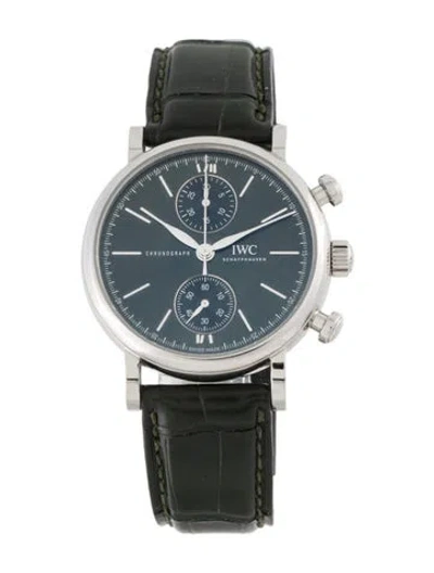Pre-owned Iwc Schaffhausen Portofino Watch In Multicolor