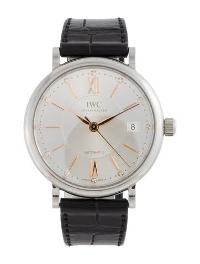 Pre-owned Iwc Schaffhausen Portofino Watch In Multicolor