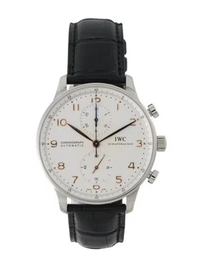 Pre-owned Iwc Schaffhausen Portugieser Watch, 41mm In Multi