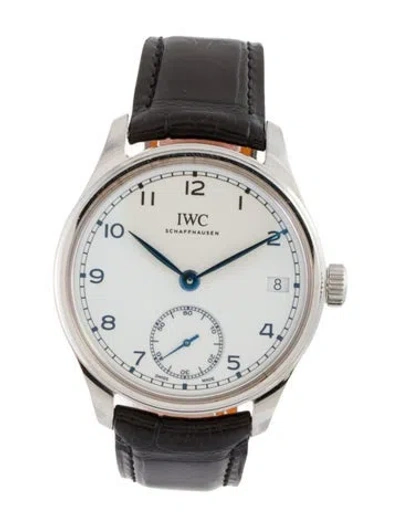 Pre-owned Iwc Schaffhausen Portugieser Watch In Multi