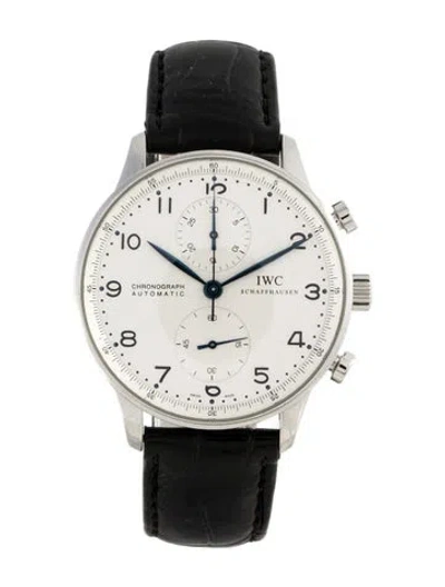 Pre-owned Iwc Schaffhausen Portuguese Watch, 41mm In Multi