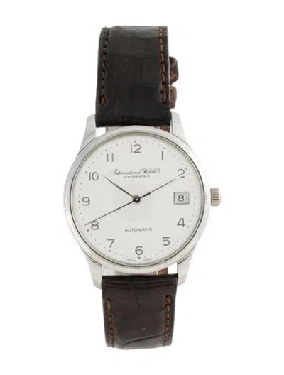 Pre-owned Iwc Schaffhausen Portuguese Watch In Multicolor
