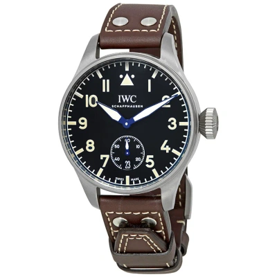 Iwc Schaffhausen  Iwc Big Pilot's Heritage Black Dial Men's Watch Iw510301 In Neutral