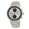 IWC SCHAFFHAUSEN PRE-OWNED IWC CHRONOGRAPH AUTOMATIC SILVER DIAL WATCH IW370802