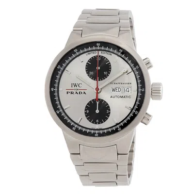 Iwc Schaffhausen  Iwc Chronograph Automatic Silver Dial Watch Iw370802
