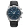 IWC SCHAFFHAUSEN PRE-OWNED IWC CLASSIC EDITION LAUREUS CHRONOGRAPH BLUE DIAL MEN'S WATCH IW390406