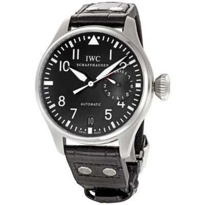 Iwc Schaffhausen  Iwc Classic Pilot Big Steel Black Men's Watch Iw500401