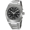 IWC SCHAFFHAUSEN PRE-OWNED IWC INGENIEUR CHRONOGRAPH CHRONOGRAPH BLACK GUILLOCHE DIAL MEN'S WATCH IW372501
