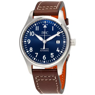 Iwc Schaffhausen  Iwc Pilot's Mark Xviii Automatic Men's Watch Iw327004 In Brown