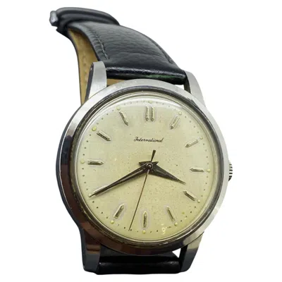 Pre-owned Iwc Schaffhausen Rare Iwc Early Ingenieur C1956 Automatic Cal 852 Faraday Cage (iron Cover) Watch In Multi