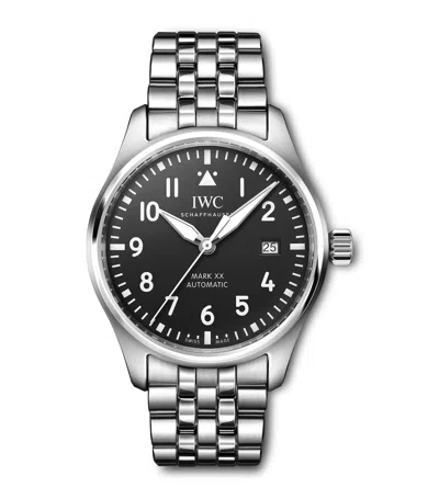 Iwc Schaffhausen Stainless Steel Pilot's Mark Xx Automatic Watch In Metallic