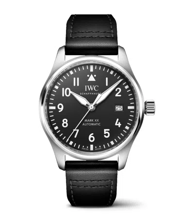Iwc Schaffhausen Stainless Steel Pilot Xviii Watch In Metallic