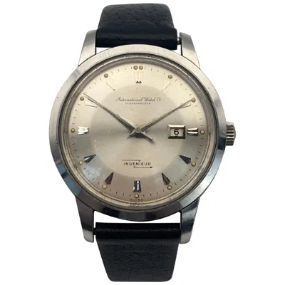 Pre-owned Iwc Schaffhausen Vintage 1960s Iwc Ingenieur Automatic Date Ref. 666 Ad Stainless Steel Calibre In Multiple