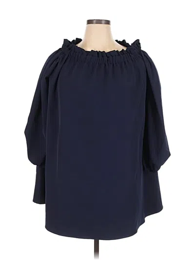 Pre-owned Ixiah Casual Dress In Blue