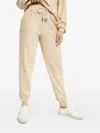 Ixiah Drawstring Track Pants In Neutral