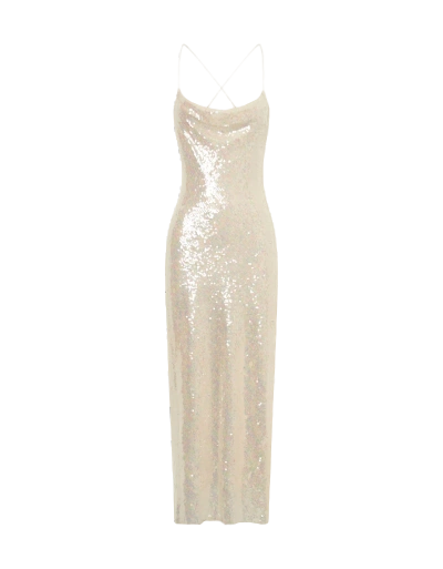 Ixiah Shimmer Maxi In White