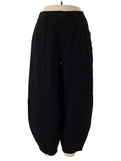 Iximo Linen Pants In Black