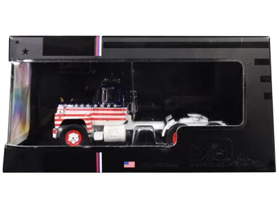 Ixo 1966 Mack R Series Truck Tractor American Flag Livery 1/43 Diecast Model By  Models In Multi
