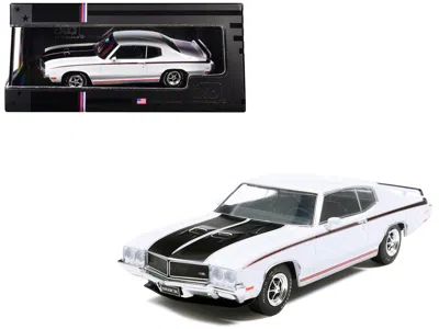 Ixo 1970 Buick Gsx Apollo White With Black And Red Stripes 1/43 Diecast Model By  Models