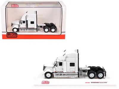 Ixo 2010 International Lonestar Truck Tractor White 1/64 Diecast Model By  Models