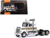 Ixo 2012 Freightliner Coronado Truck Tractor White With Gold Stripes 1/43 Diecast Model By  Models In White