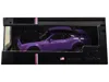 Ixo 2018 Dodge Challenger Srt Demon Plum Crazy Metallic With Matt Black Hood 1/43 Diecast Model Car By I In Purple