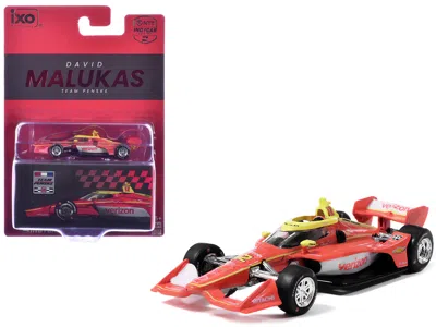 Ixo Dallara Indycar #12 David Malukas "verizon" Team Penske (road Course Configuration) "ntt Indycar Ser