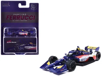 Ixo Dallara Indycar #14 Santino Ferrucci "hfot. Org" Aj Foyt Racing (road Course Configuration) "ntt Ind