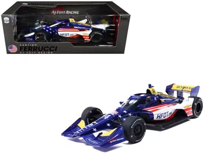 Ixo Dallara Indycar #14 Santino Ferrucci "hfot. Org" Aj Foyt Racing (road Course Configuration) "ntt Ind