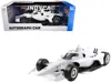 Ixo Dallara Indycar Blank White "autograph Car" (super Speedway Configuration) "ntt Indycar Series" 1/18 In White