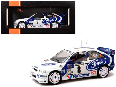 Ixo Ford Escort Wrc #8 Bruno Thiry - Stephane Prevot 3rd Place "rac Rally" (1998) 1/18 Diecast Model Car In Multi