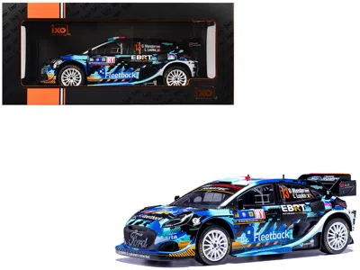 Ixo Ford Puma Rally1 #13 Gregoire Munster - Louis Louka "central European Rally" (2023) 1/18 Diecast Mod In Multi