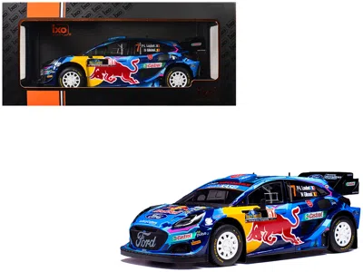 Ixo Ford Puma Rally1 #7 Pierre-louis Loubet - Nicolas Gilsoul "rally Sweden" (2023) 1/18 Diecast Model C In Blue