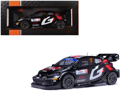 Ixo Toyota Gr Yaris Rally1 Hybrid #17 Sebastien Ogier - Vincent Landais Winner "rally Croatia" (2024) 1/ In Black