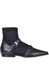 Ixos Ballerinas With Tulle Sock In Black