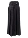 Ixos Darth Vader Skirt With Straps In Black