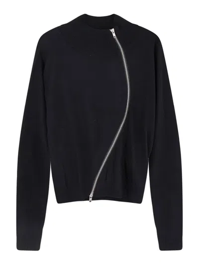 Ixos Cardigan Ariel In Misto Lana In Black